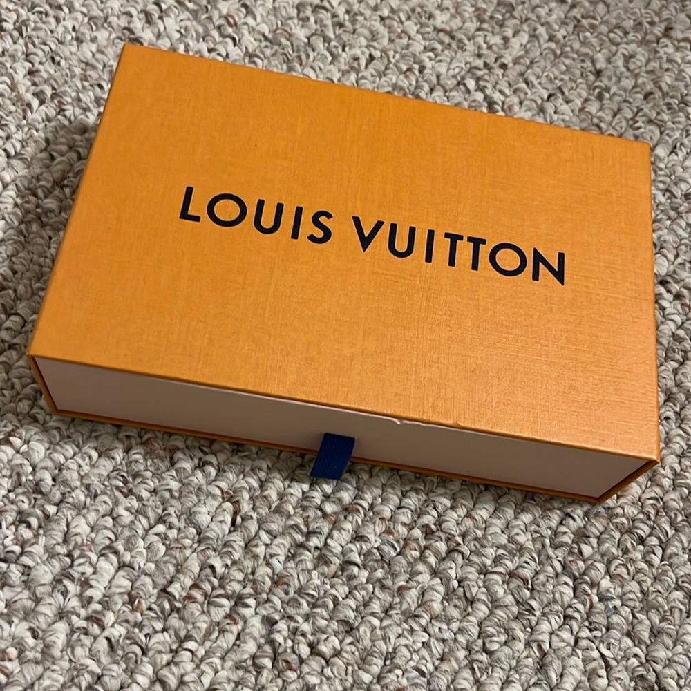 Louis Vuitton box- wallet sized